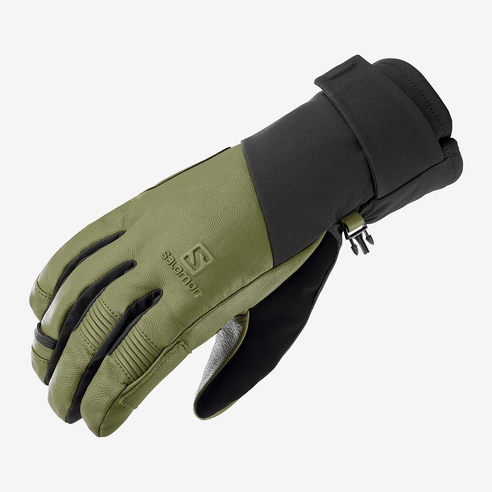 Salomon Singapore Mens Gloves - PROPELLER PLUS M Black | 41759-ZRHG